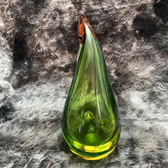 VERY Unusual Mid Century Modern Art Glass Large Toucan Figure Figurine - Picture 16 of 16